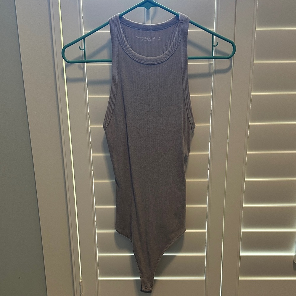 Abercrombie & Fitch Gray Bodysuit